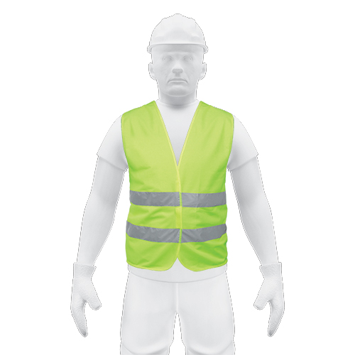 15602 TRUPER - Chaleco seguridad tela verde CHS-500V TRUPER