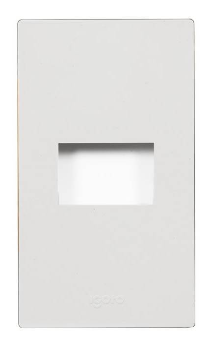 16424 IGOTO - Placa 1 vent marfil Zurich PA1201M Igoto