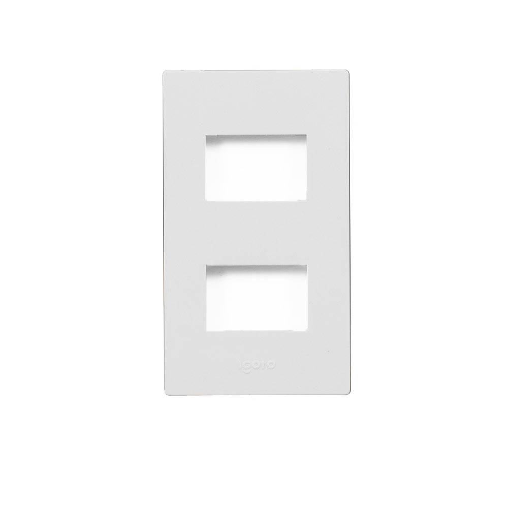 16426 IGOTO - Placa 2 vent marfil Zurich PA1202M Igoto