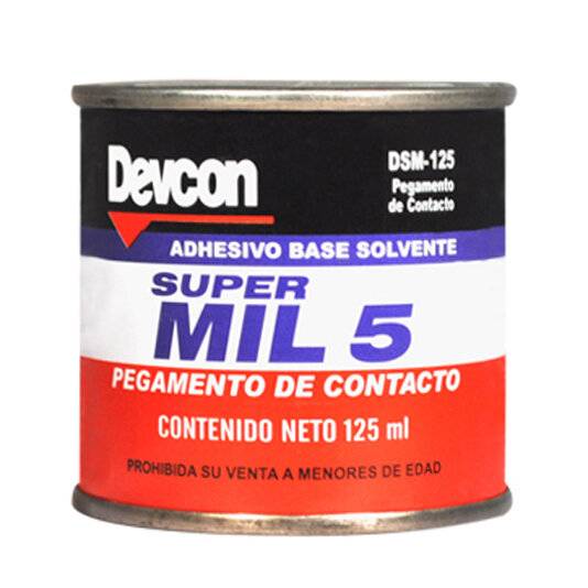 189960 DEVCON - Pegamento de contacto super mil 5 125ml Devcon