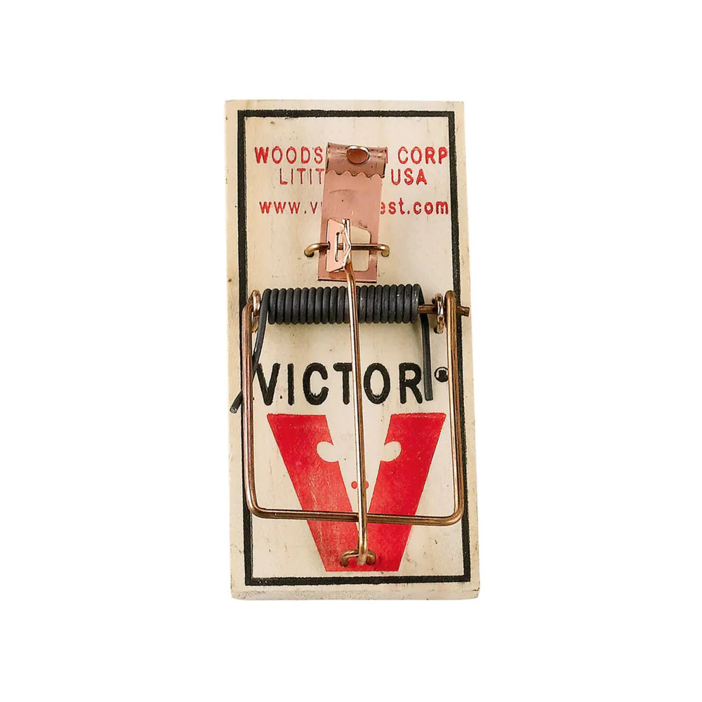 189969 VICTOR - Ratonera de madera chica VICTOR