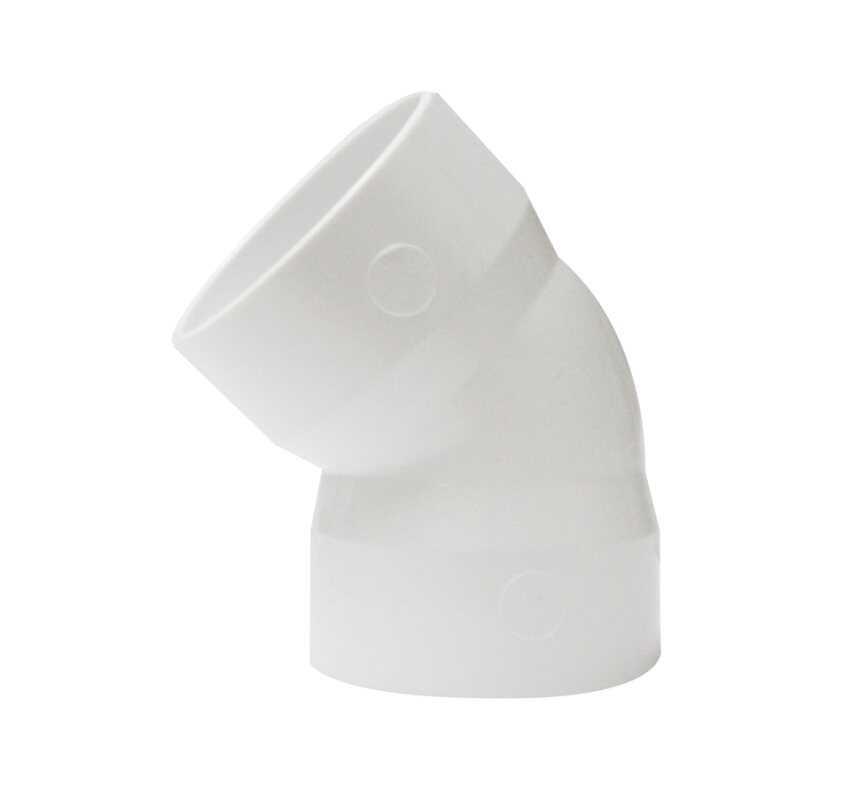 190449 CRESCO - Codo PVC cementar 45 038mm 1-1/2
