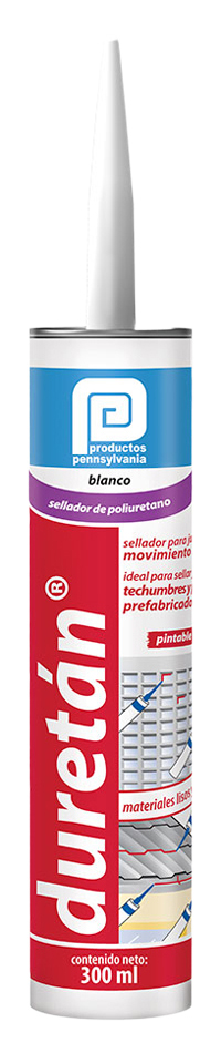 192444 PENSILVANIA - Sellador poliuretano cartucho 300ml blanco Duretan Pennsylvania