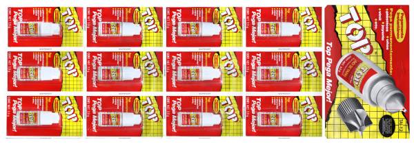 192610 TOP - Pegamento instantaneo 03.5gr gotero con 12pz Top TAI-3 Devcon
