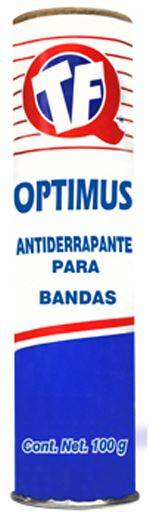 192614 QUIMICA TF - Anti derrapante brea para banda optimus tubo 100g Qtf