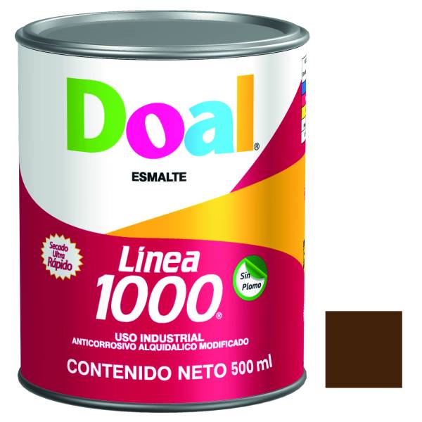 193049 DOAL - Esmalte linea 1000 1090 chocolate 0.5l Doal