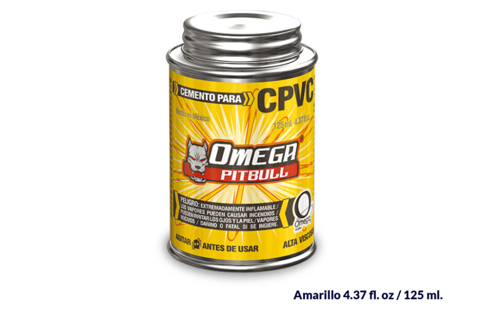 193164 OMEGA SOLDADURAS - Pegamento para CPVC 125ml 1/8 Omega