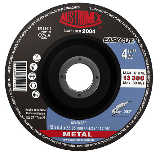 193271 AUSTROMEX - Disco desbaste metal 4-1/2