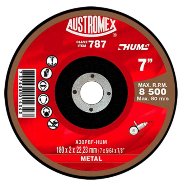193284 AUSTROMEX - Disco corte metal 7