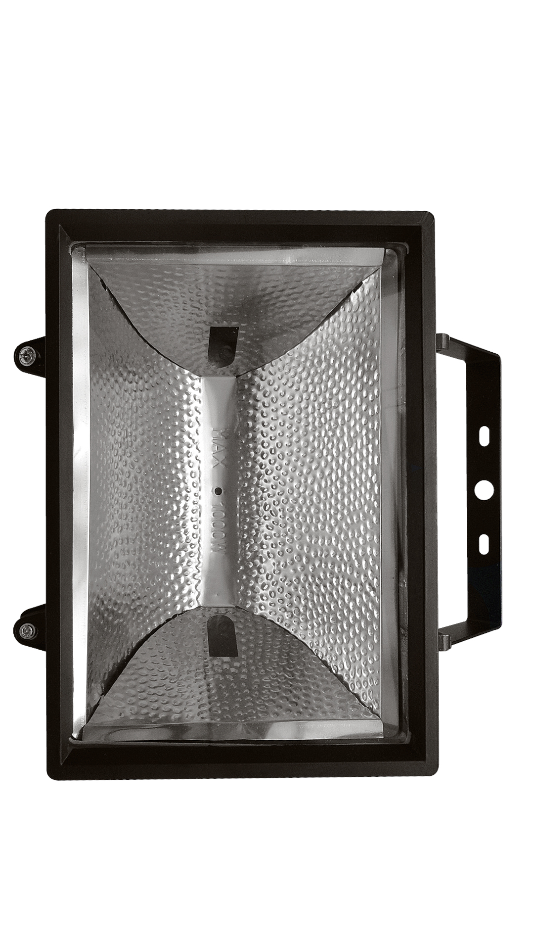 193724 MONTANA - Gabinete de aluminio negro c/lampara fl r7s 40w montana