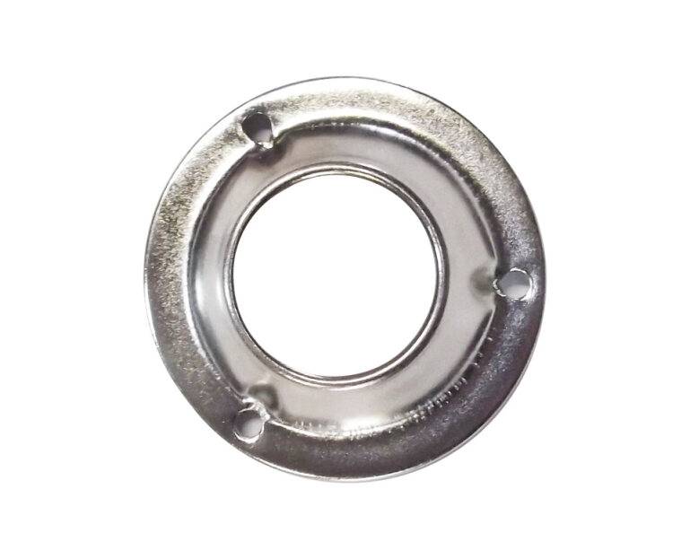 193821 HANDY HOME - Brida para tubo redondo cromado sin tornillos con 2pz Handy Home