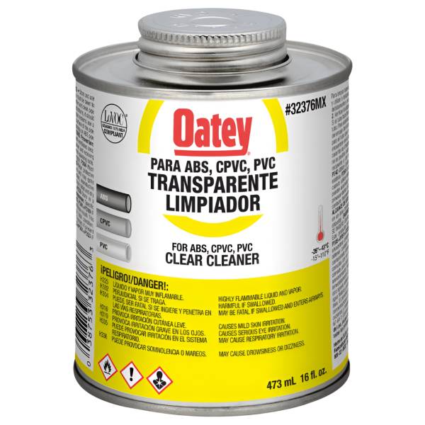 194058 OATEY - Limpiador para PVC CPVC ABS 1/2 Oatey