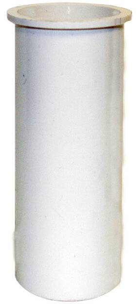 194149 GAFI - Tubo para contra con pestaña 038mm PVC 11tr Rugo