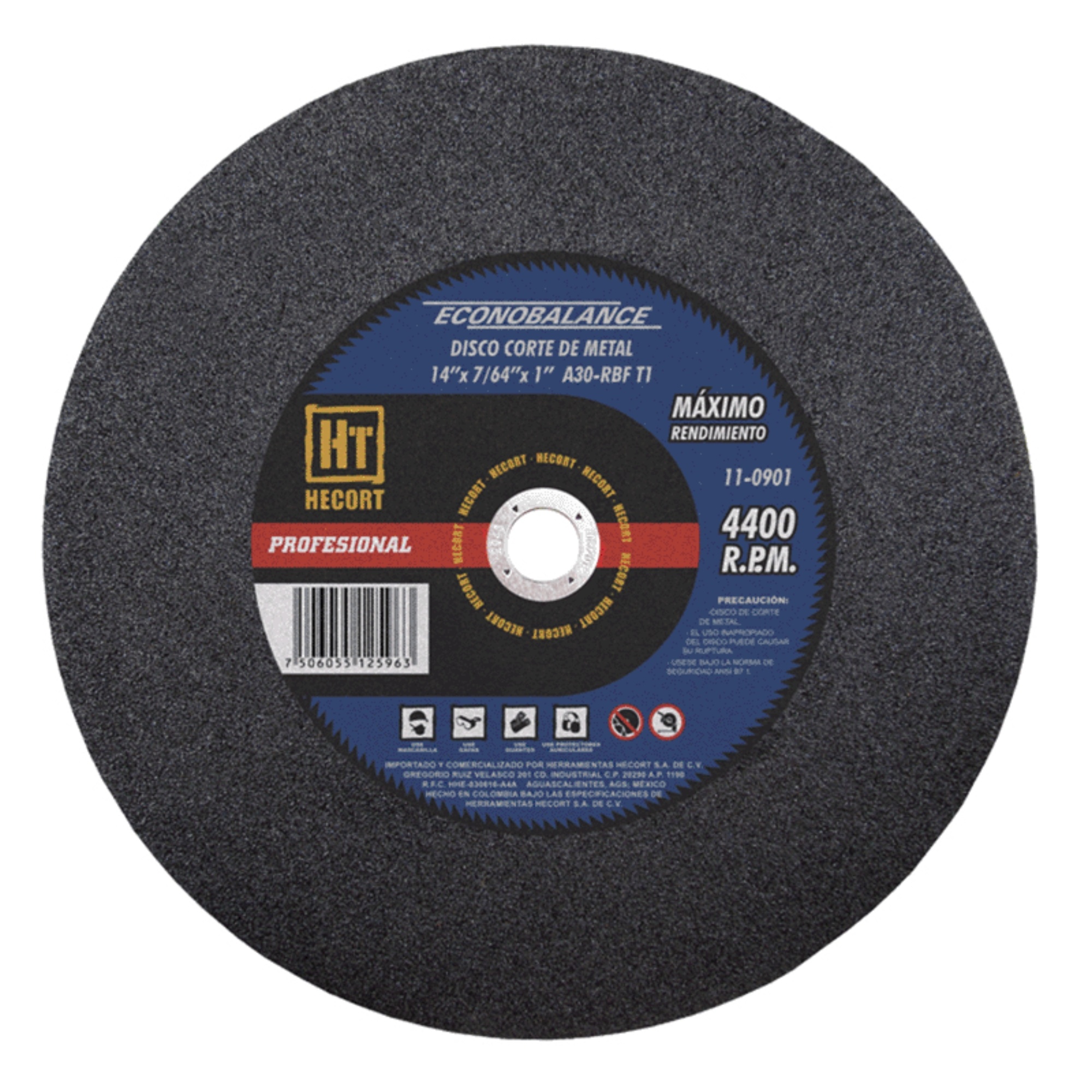 194751 HECORT - Disco corte metal 14