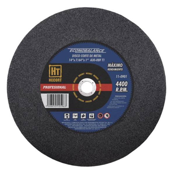 194751 HECORT - Disco corte metal 14