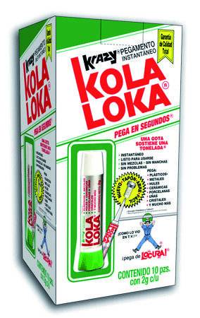 195321 KOLALOKA - Pegamento instantaneo 02.0gr liquido K1 Kolaloka