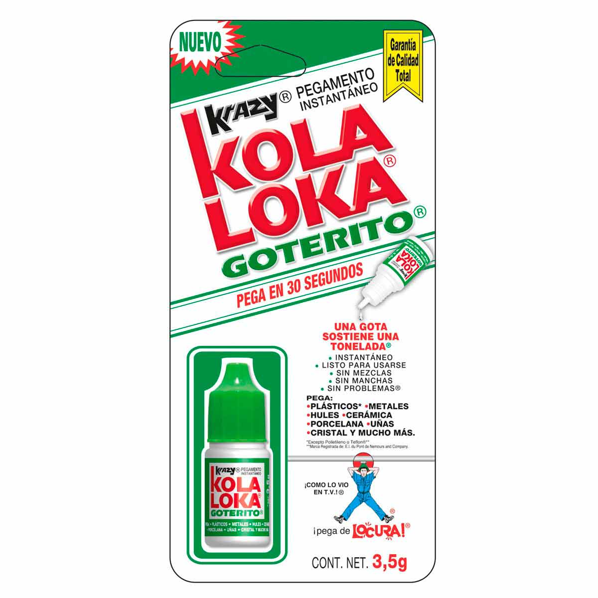 195324 KOLALOKA - Pegamento instantaneo 03.5gr goterito KLG Kolaloka