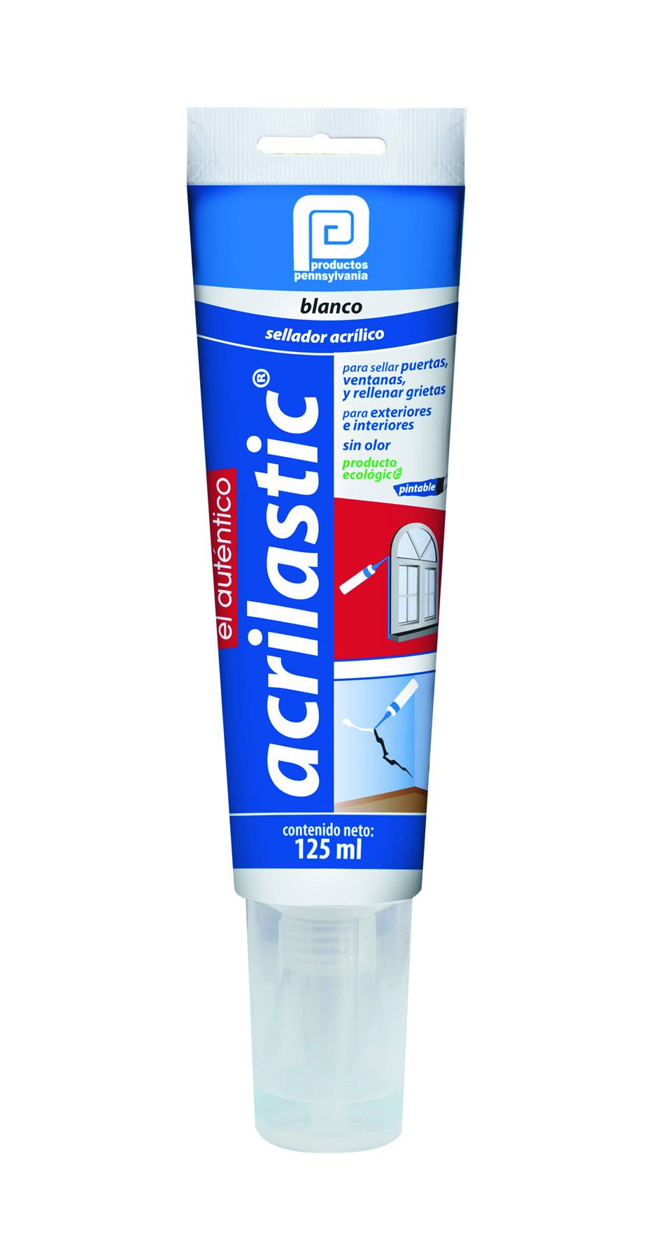 195705 PENSILVANIA - Sellador acrilico blister 140ml blanco Acrilastic Pennsylvania