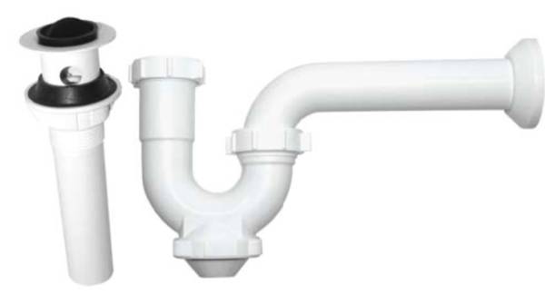 197815 COFLEX - Trampa para lavabo rigida PVC blanca pb9001 Coflex