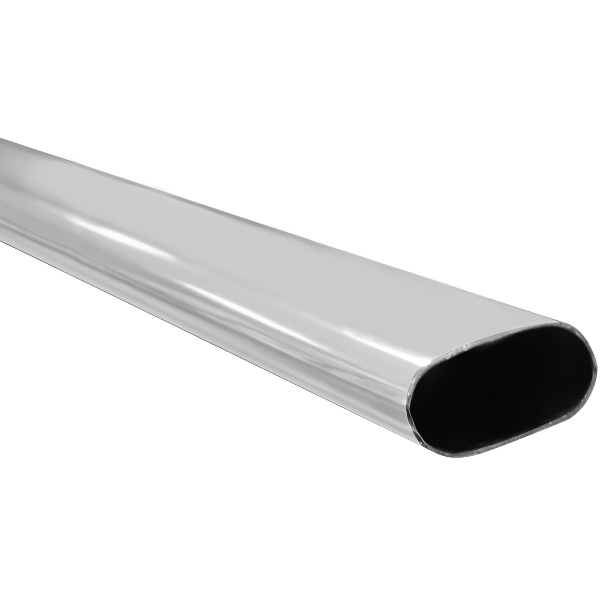 198161 GAFI - Tubo para closet ovalado 3.00mt acero cromado Handy Home