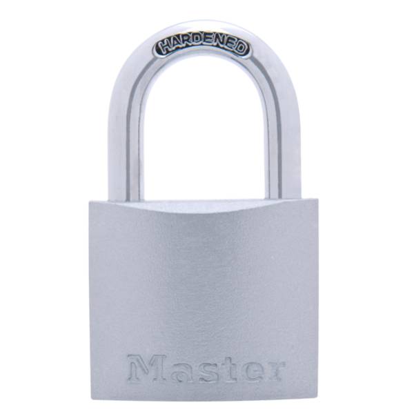 199047 MASTER LOCK - Candado metalico 38mm llave tradicional gancho corto pulido Master Lock