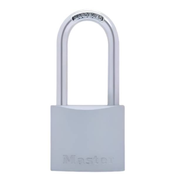 199048 MASTER LOCK - Candado metalico 38mm llave tradicional gancho largo pulido Master Lock