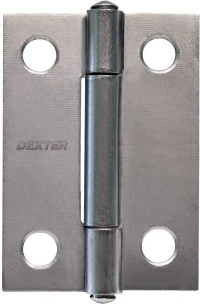 199537 DEXTER - Bisagra cuadrada ligera perno remachado sin tornillos 2