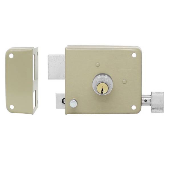 199828 PHILLIPS - Cerradura sobreponer izquierda beige montafacil caja Phillips