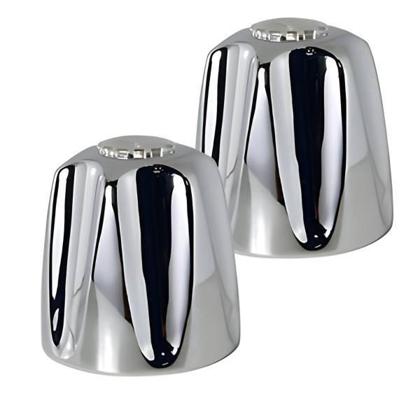 201211 RUGO - Juego manerales grandes metalico regio cromado M36P Rugo