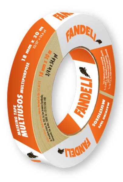 202004 FANDELI - Cinta masking tape 3/4