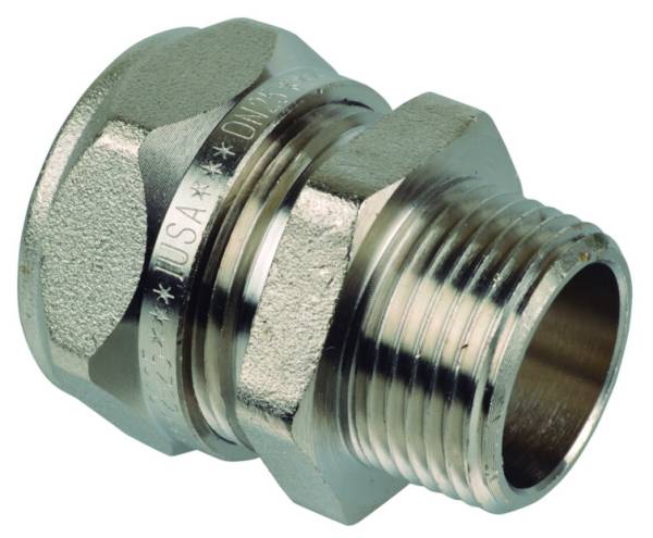 202074 IUSA - Conector para gas rosca exterior 3/8