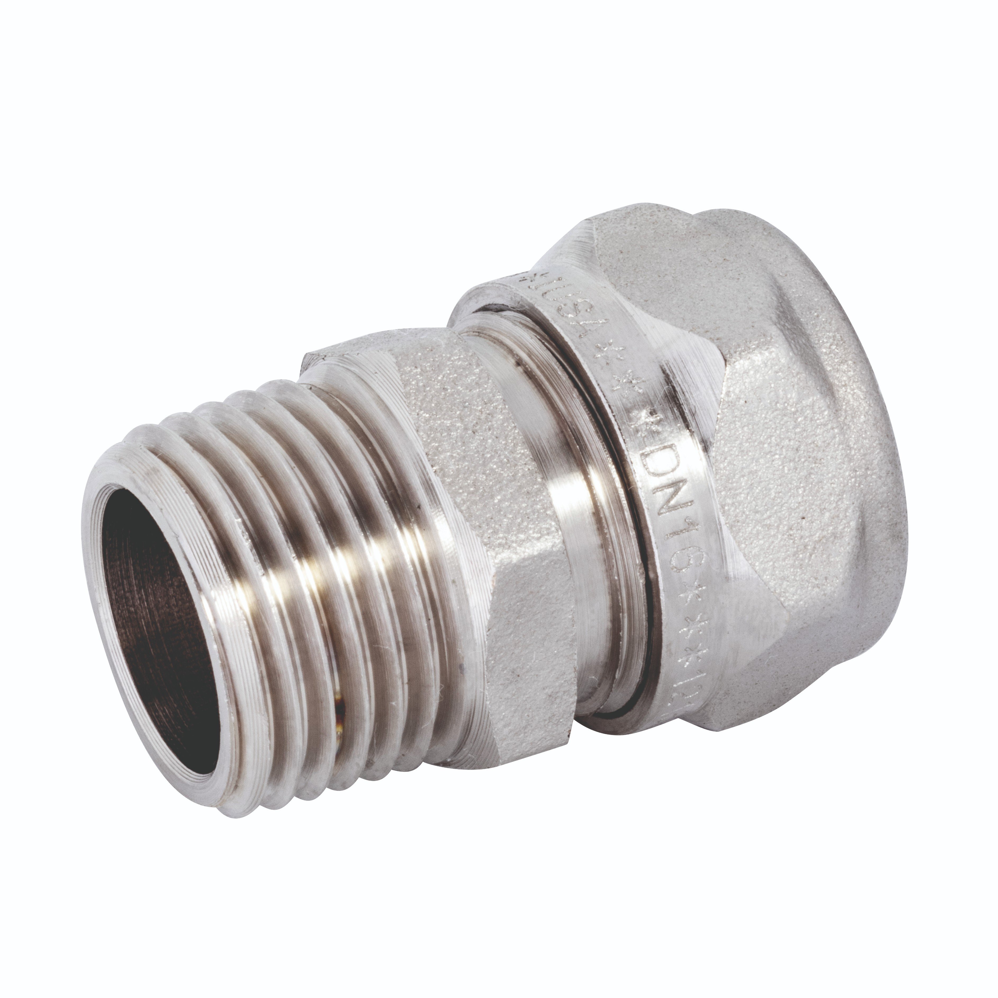 202075 IUSA - Conector para gas rosca exterior 1/2