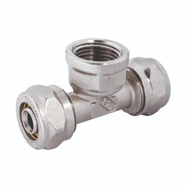 202079 IUSA - Tee gas hembra central laton 1/2