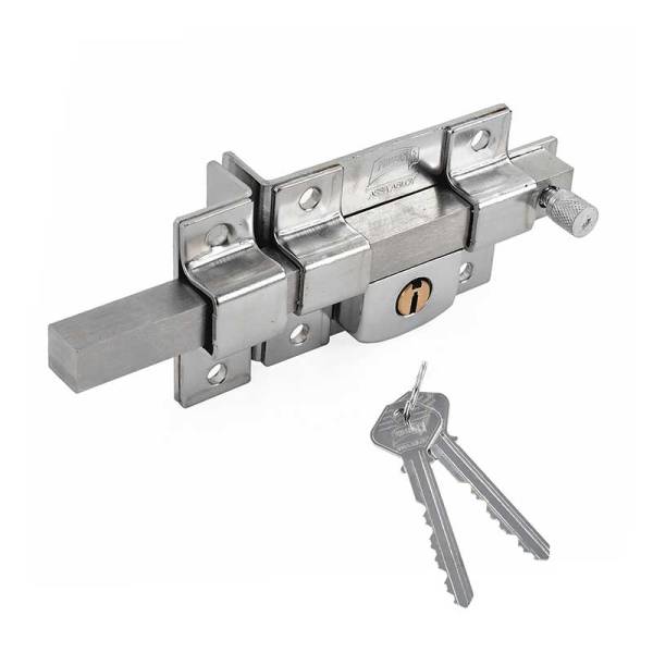 202103 PHILLIPS - Cerradura barra libre izquierda llave tradicional cromada caja Phillips
