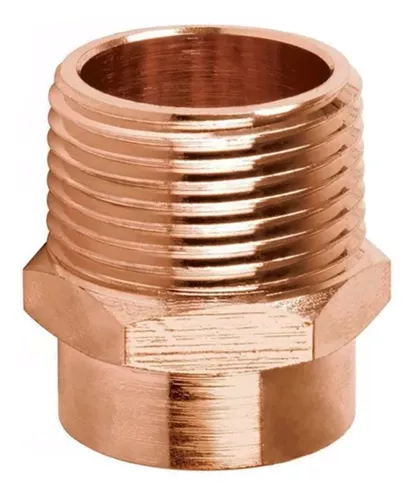 203968 STANDARD - Conector cobre rosca exterior 032mm 1-1/4