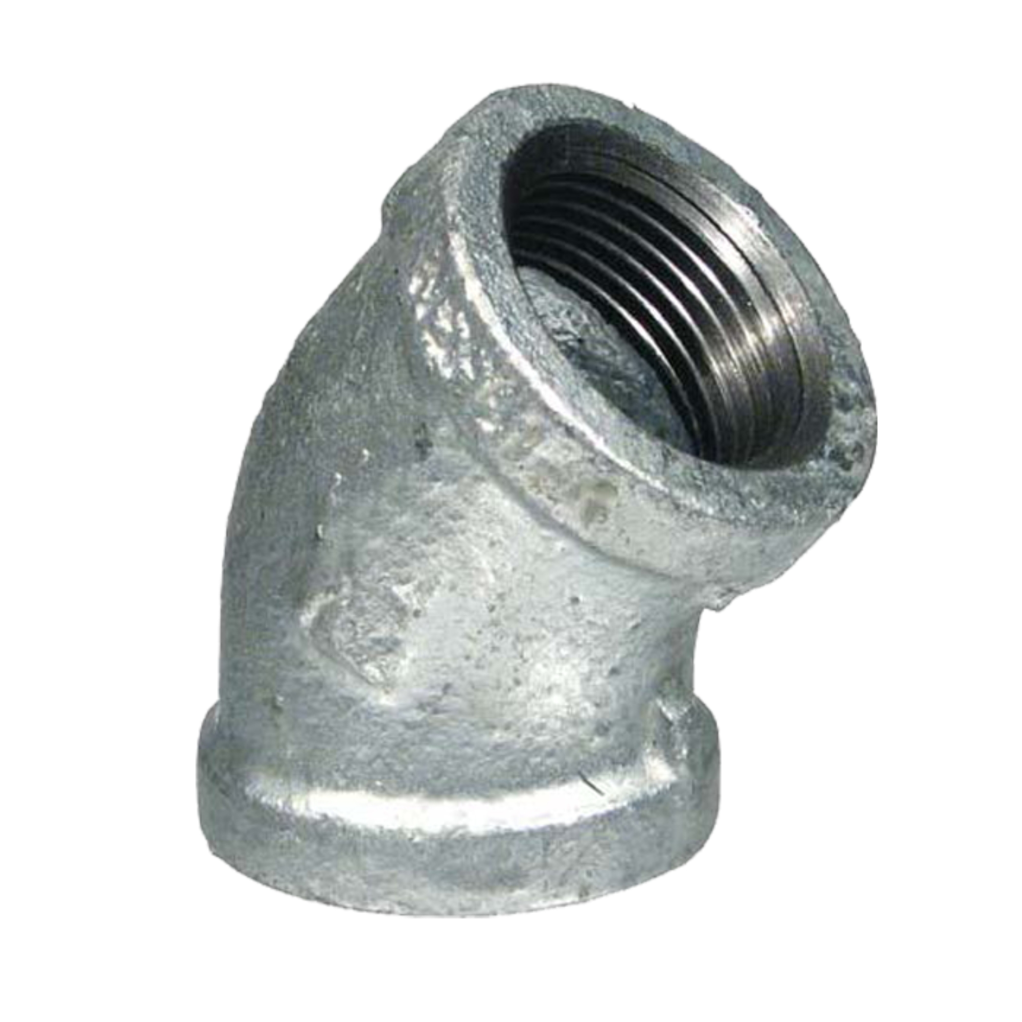 204063 STANDARD - Codo galvanizado 45 025mm 1