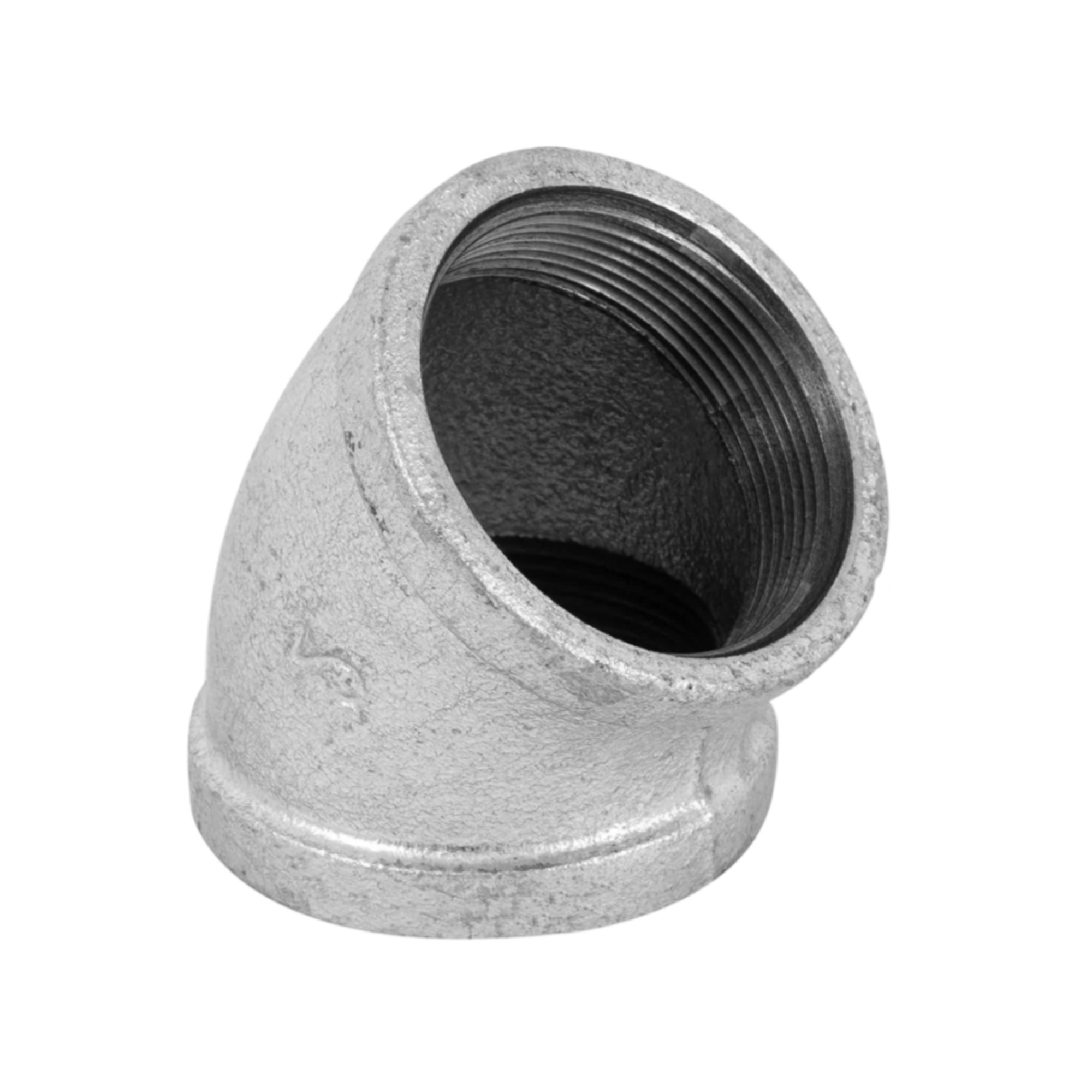 204066 STANDARD - Codo galvanizado 45 050mm 2