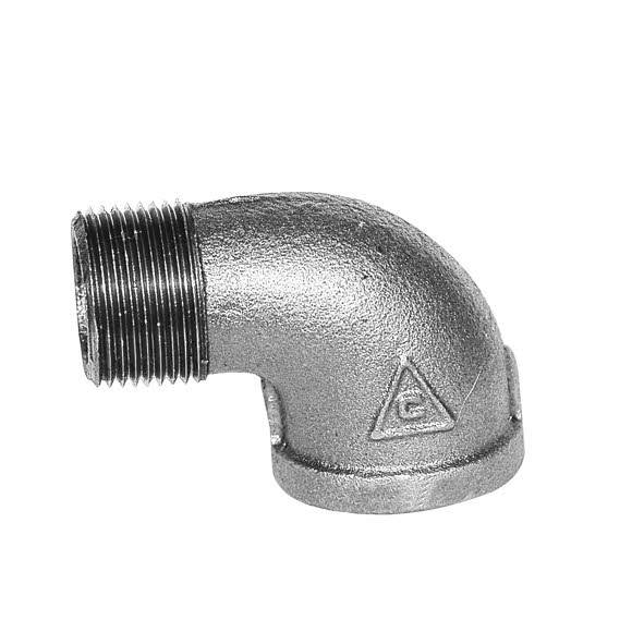 204086 STANDARD - Codo niple galvanizado 013mm 1/2