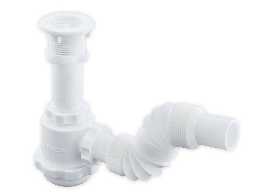 205049 URREA - Trampa para fregadero flexible PVC 3732 Urrea