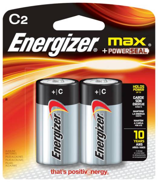 205238 ENERGIZER - Pila alcalina C blister con 2 pz energizer