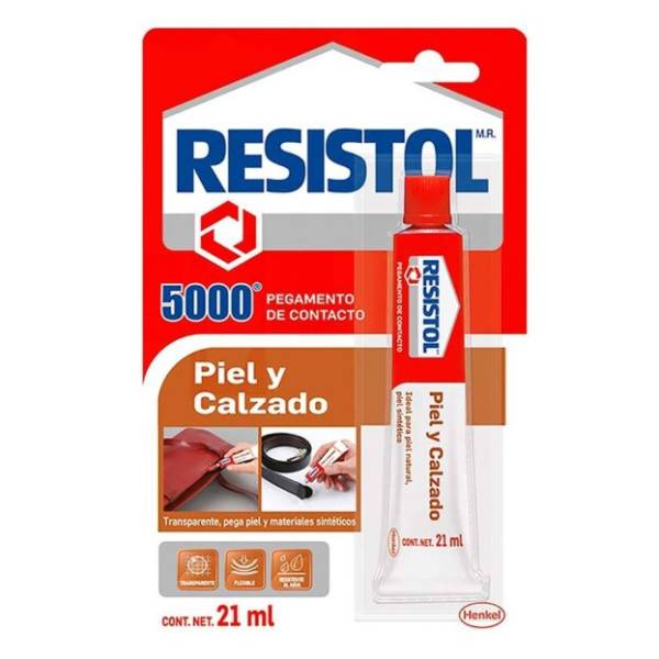 205288 RESISTOL - Pegamento 5000 calzado 21 ml RESISTOL