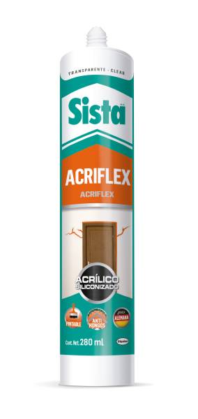 205289 SISTA - Sellador acrilico cartucho 300ml blanco Acriflex F130 Sista