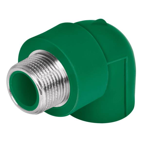 205321 IUSAPLUS - Codo ppr 90 rosca exterior 025mm 3/4