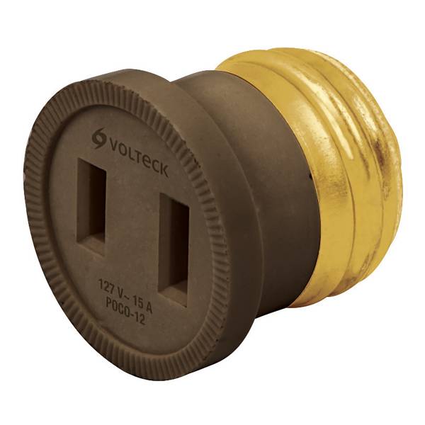 205449 VOLTECK - Adaptador de portalampara a contacto POCO-12 Volteck