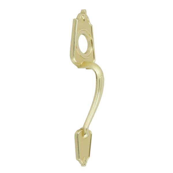 206721 DEXTER - Chapeton decorativo para puerta laton brillante Dexter