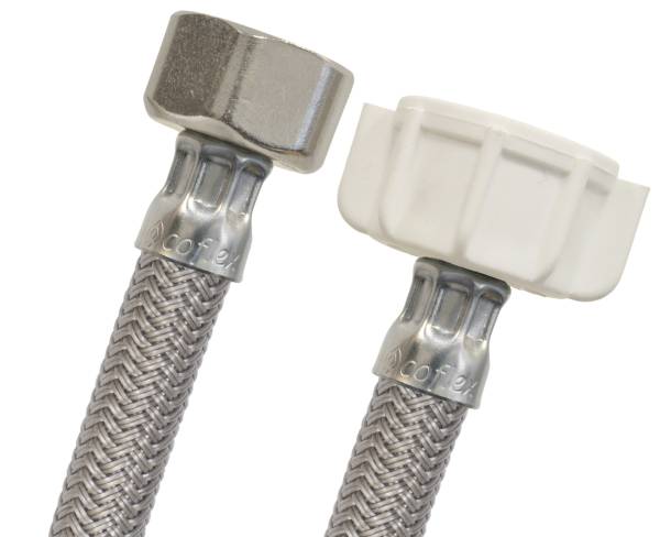 206990 COFLEX - Manguera para sanitario vinil gris 1/2