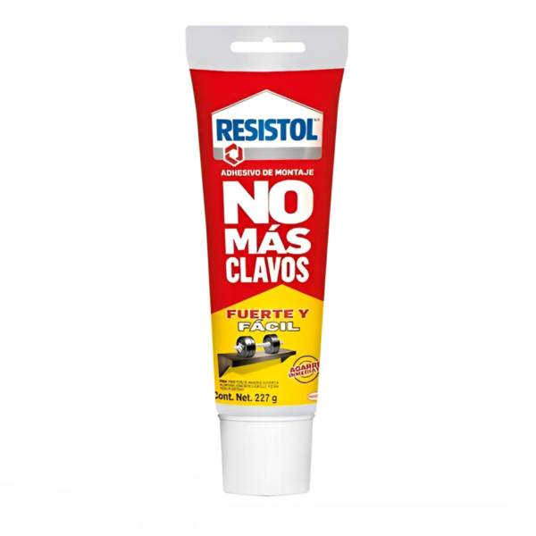 207124 RESISTOL - Pegamento no mas clavos blanco 227 gr RESISTOL