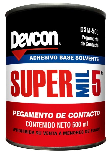 207857 DEVCON - Pegamento de contacto super mil 5 500ml dsm 500 Devcon
