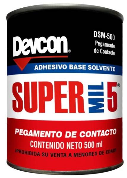 207857 DEVCON - Pegamento de contacto super mil 5 500ml dsm 500 Devcon