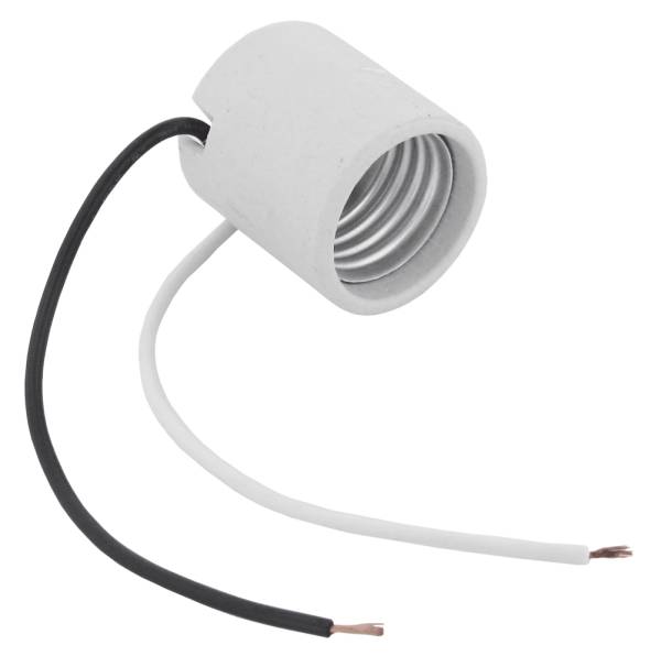 208123 KLEY - Portalampara ceramica para candil con cables Kley